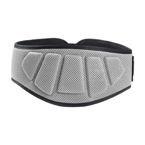 Breathable Weightlifting Belt for Again Help - Ultimate for Powerlifting, Squats, and Cross Coaching for Males - Grey