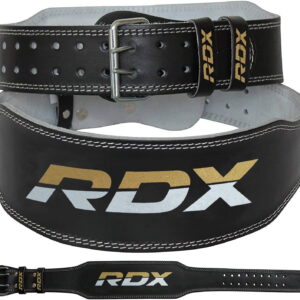 RDX Adjustable Leather-based Weight Lifting Belt for Health and Powerlifting – 4” Padded Lumbar Assist Best for Deadlifting and Bodybuilding